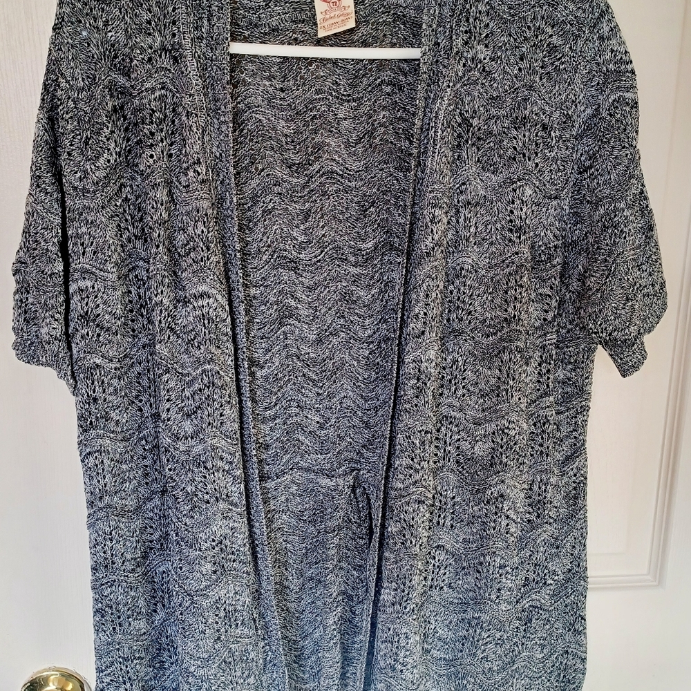 Faded Glory, Plus Size Open-Front Cardigan